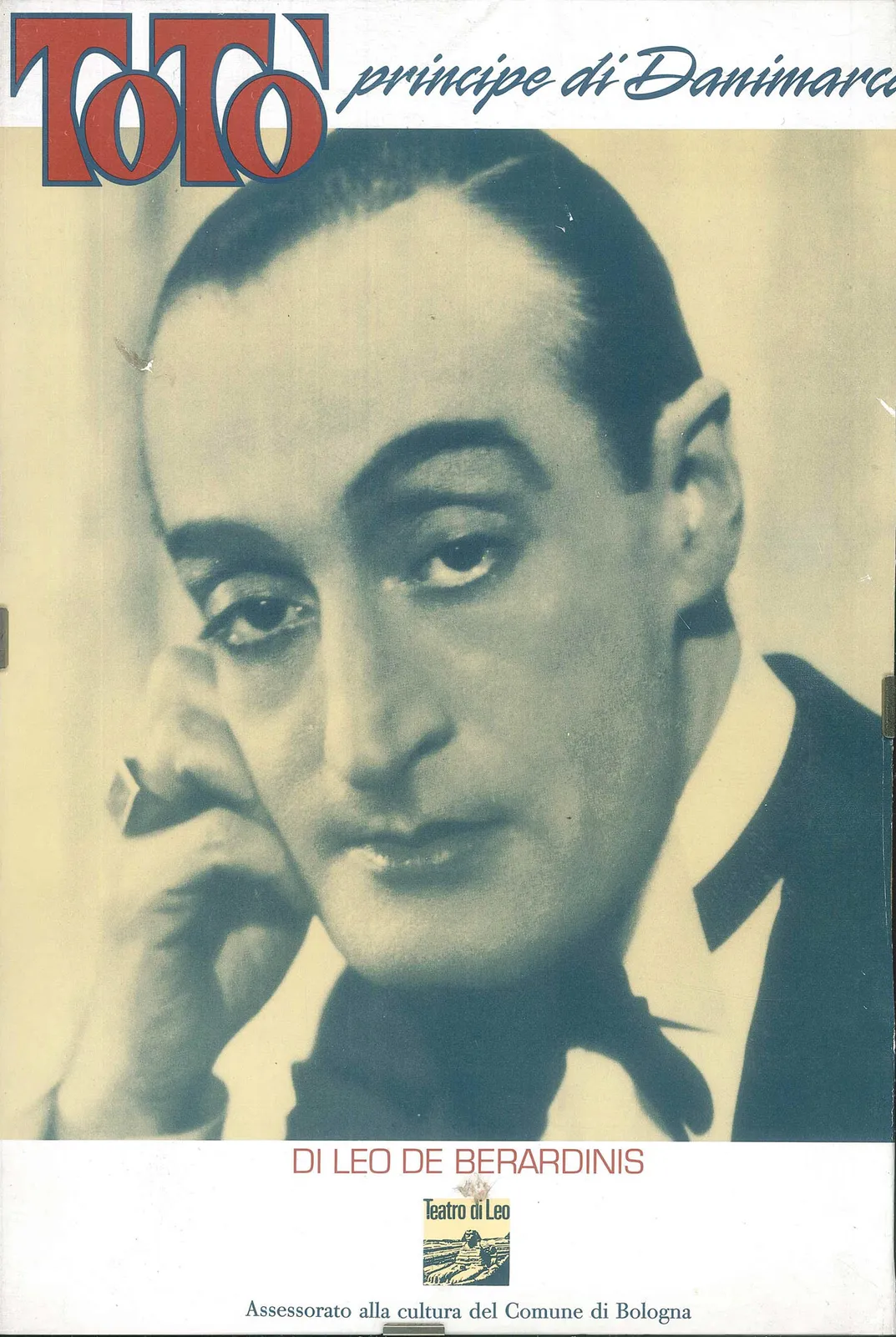 Totò principe di Danimarca, Teatro di Leo, 1990 - 30x20 cm (locandina)