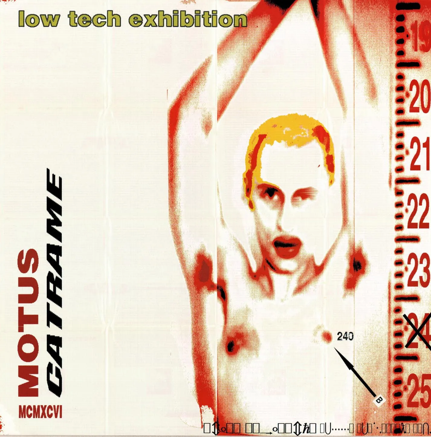 Catrame, Motus, 1996 - 68x68 cm (manifesto)